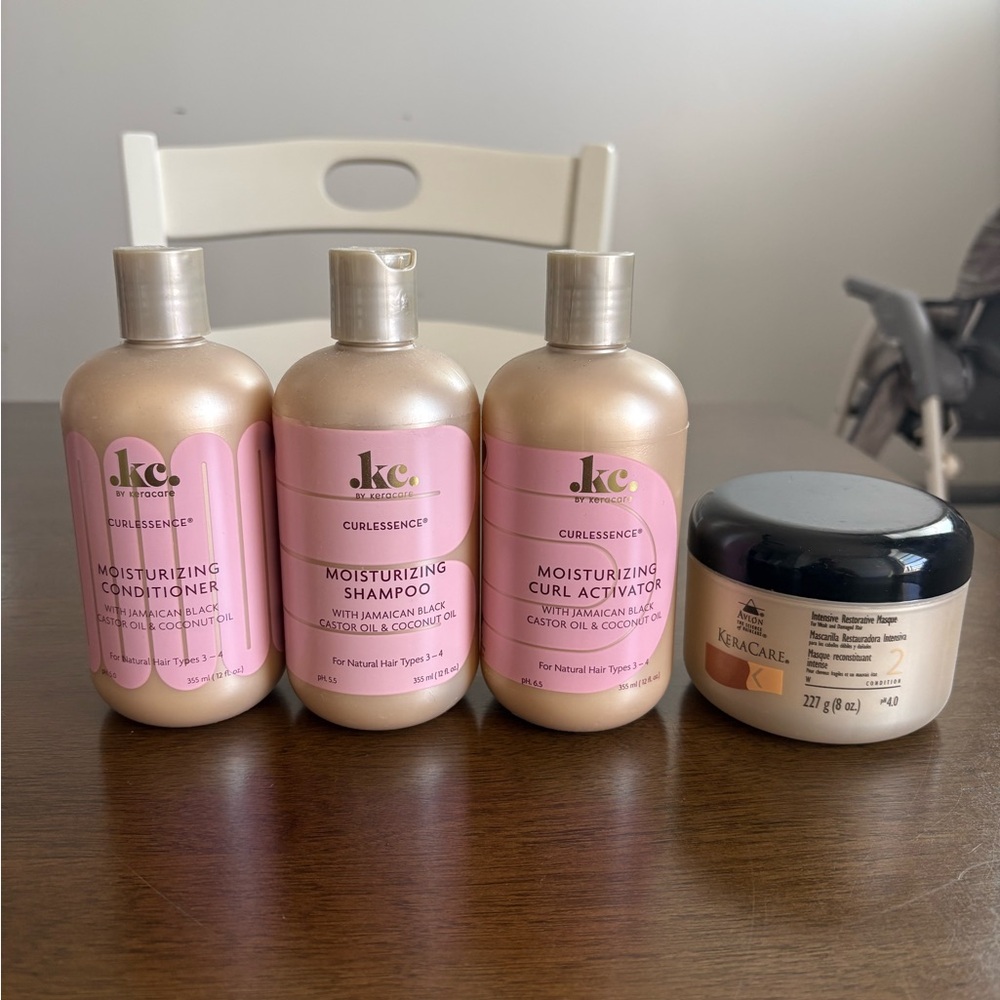 Keracare Curlescence Moisturizing Hair Care Set